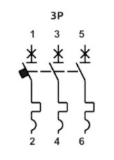 Схема принципиальная FB1-63 ECO 3P С1