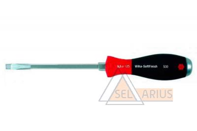 Фото отвертки шлицевой SoftFinish со стальным набалдашником