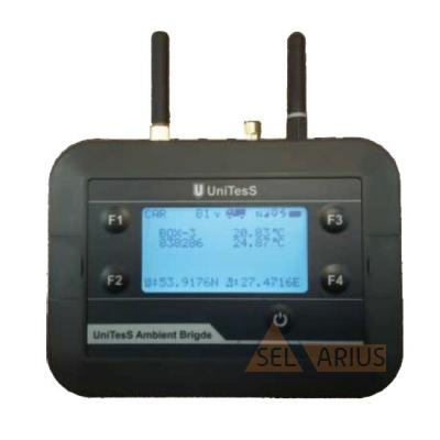 Термометр-гигрометр с радиоканалом UniTesS THB-2
